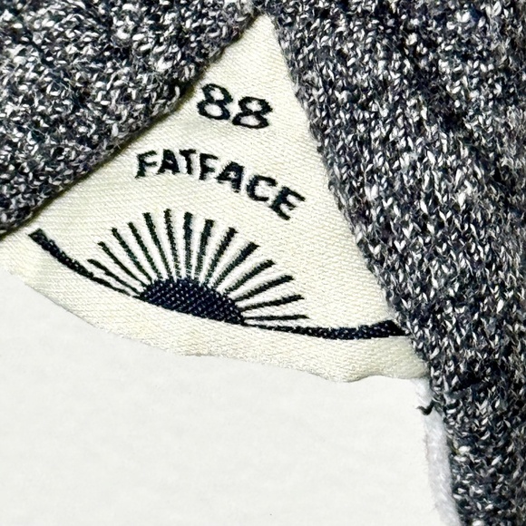 Fat Face Men’s Short Sleeve Organically Grown Cotton Polo Charcoal Gray Shirt M - Picture 10 of 12